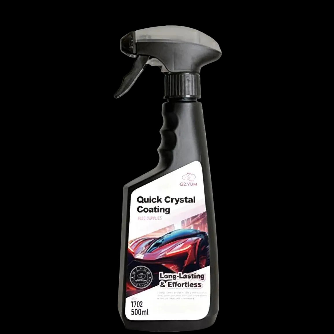 Quick Crystal Coating Spray – Instant Ceramic Shine, Water Repellent & Paint Protection (500ml)